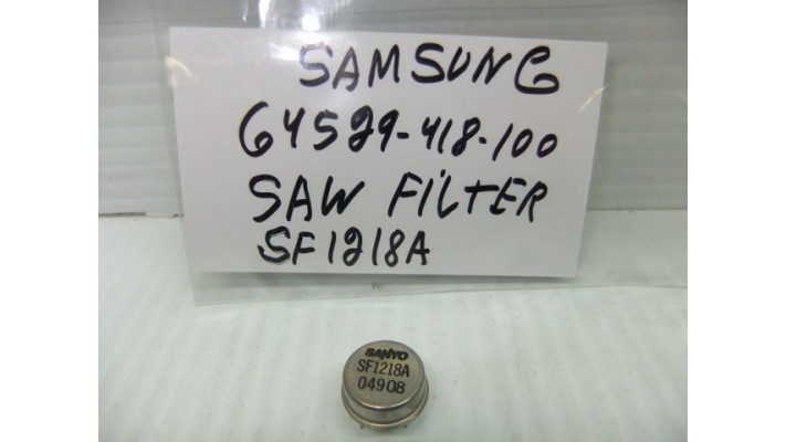 Samsung  64529-418-100 saw filter SF1218A